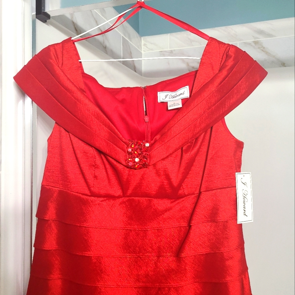 Women's Red J Howard Dress